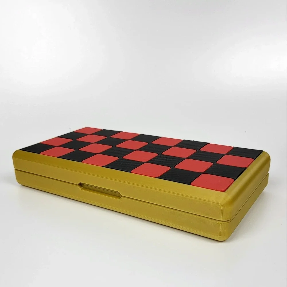 Magnetic 3d-Printed Folding Staunton‎ Chess Set Good Christmas Gift Idea